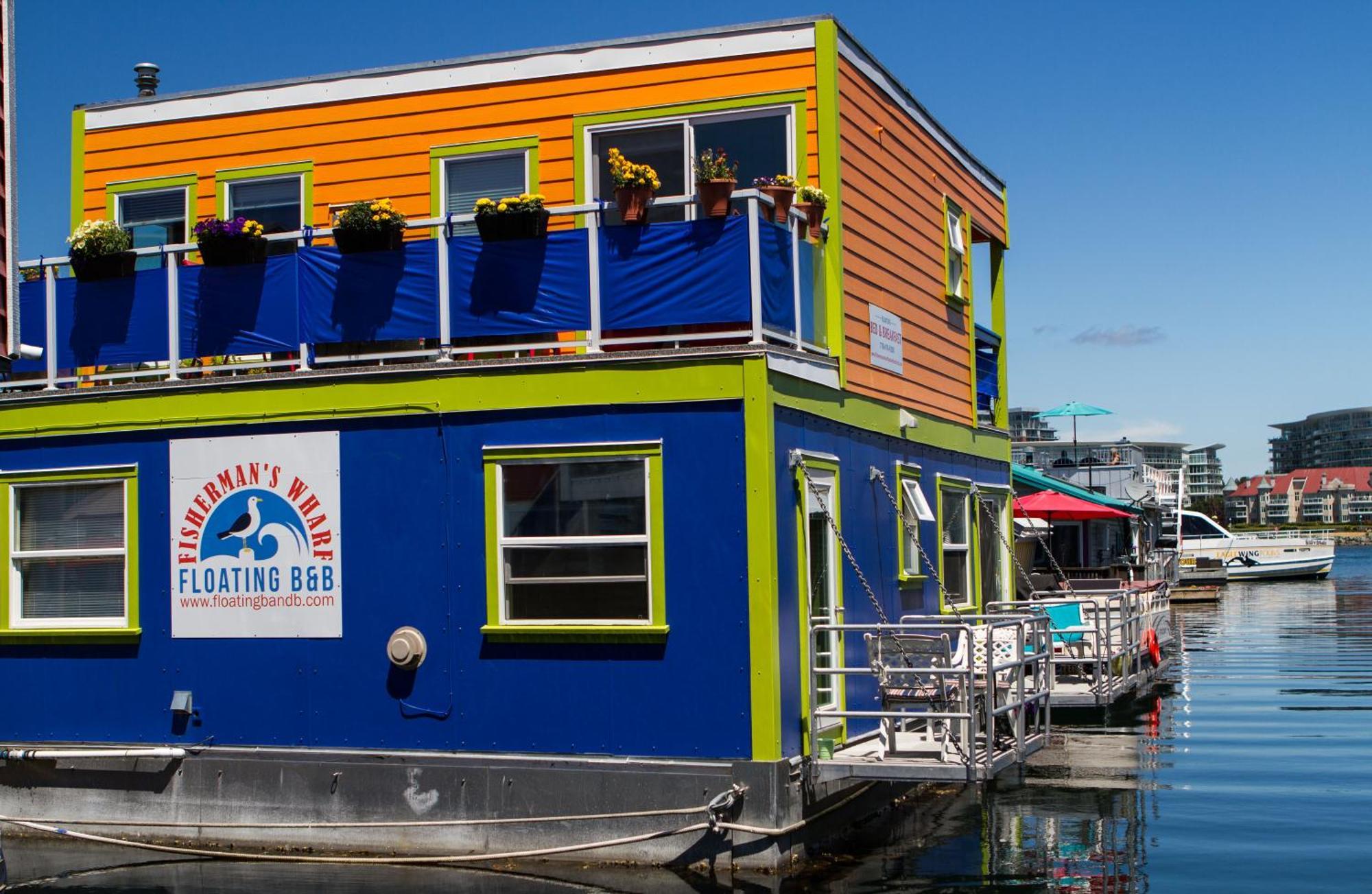 A Float Home B&B In Fisherman'S Wharf Victoria Extérieur photo