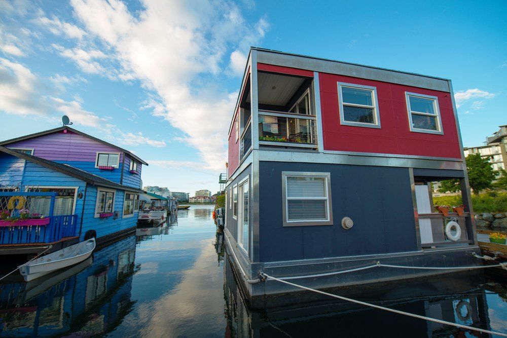 A Float Home B&B In Fisherman'S Wharf Victoria Extérieur photo